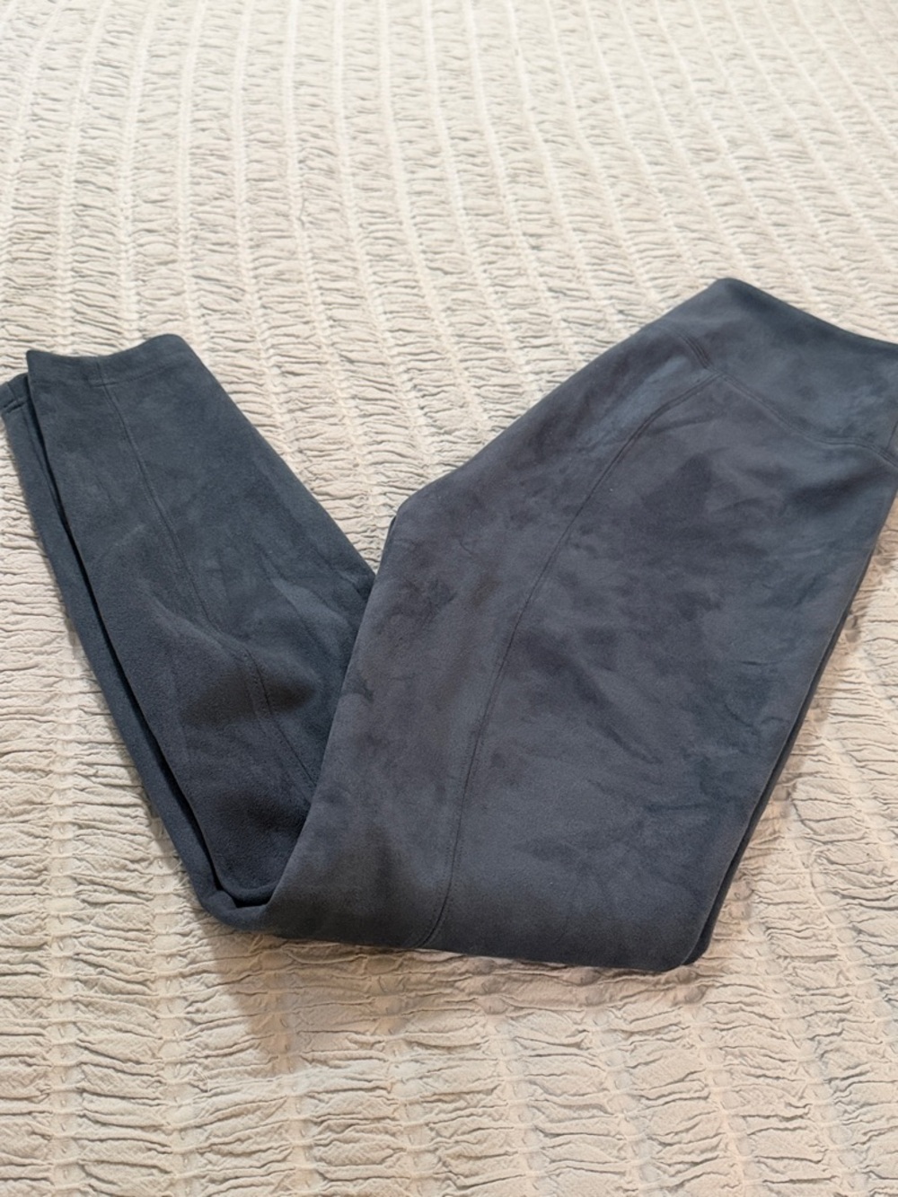 WHBM White House Black Market Suede-Like Runway leggings-NWOT